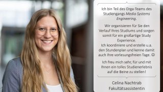 Celina Nachtrab, Fakultätsassistentin 